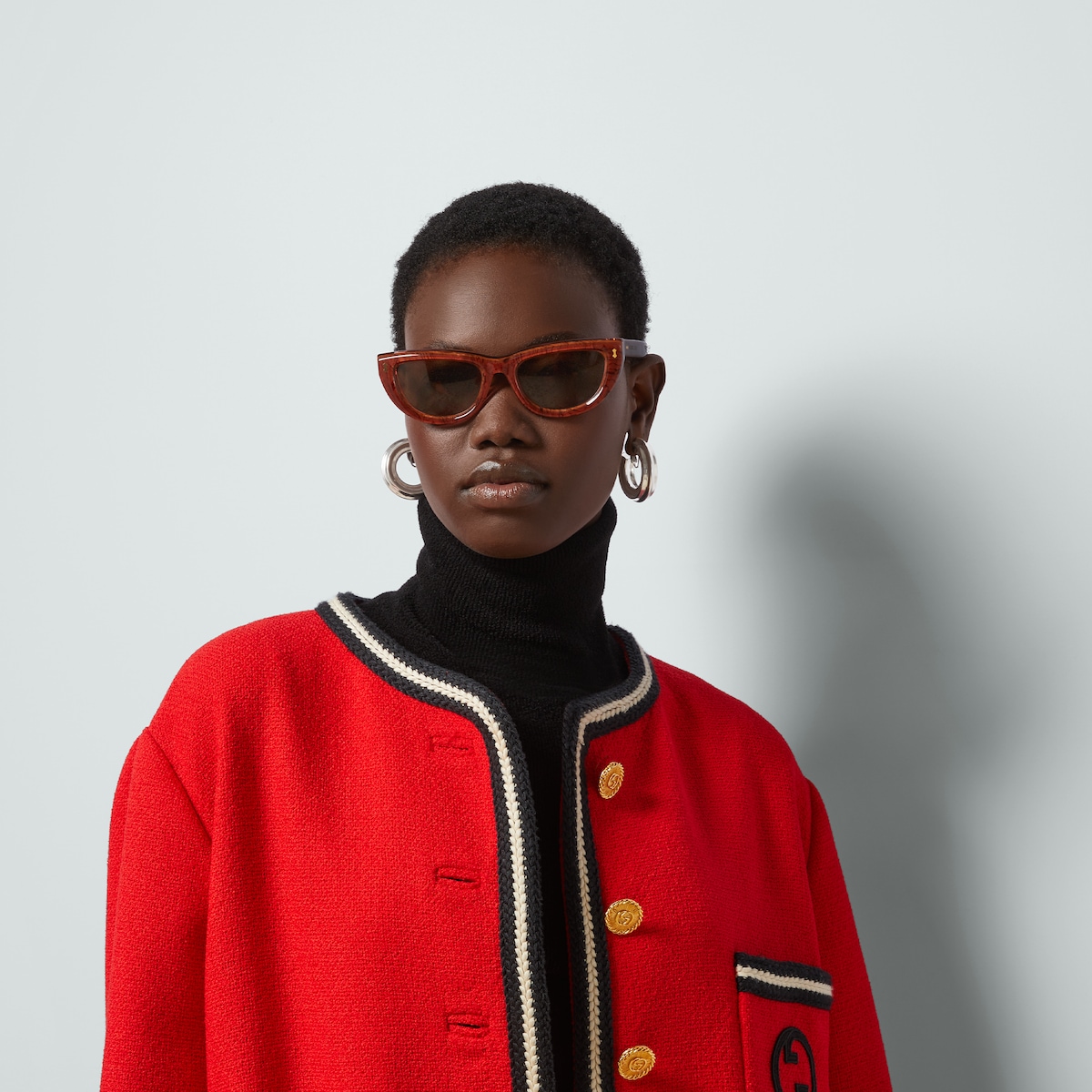 Cat-eye frame sunglasses - Image 3